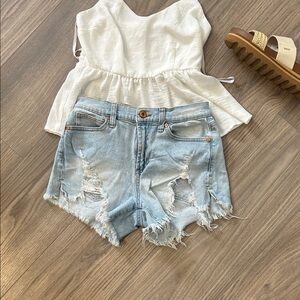 Kendall and Kylie jean shorts